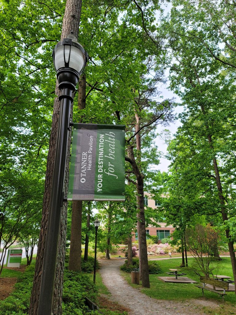 Tanner Medical Center green space